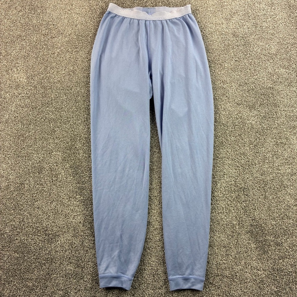 Patagonia Capilene Base Layer Pants Women's M Blue Midweight Thermal 44303